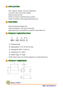 mmd-10dz-series-x1 - Mag Layers USA, Inc.