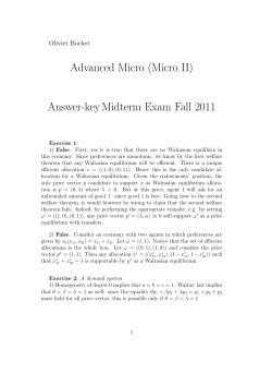 Advanced Micro (Micro II) Answer