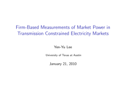 Firm-Based Measurements of Market Power in Transmission