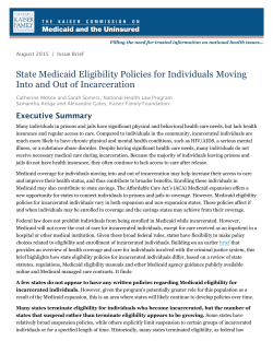 State Medicaid Eligibility Policies for Individuals Moving Into and Out
