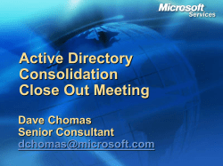 SCON QP Close Out Meeting Template ppt