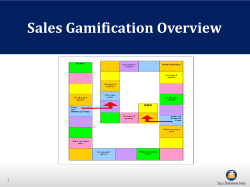 Sales Gamification Overview