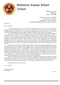 Ribbleton Avenue Infant School