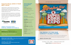 SuperCorrExpo 2016 IS YOUR BEST MOVE