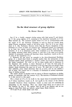On the ideal structure of group algebras