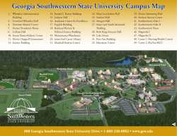 Georgia Southwestern State University Campus Map