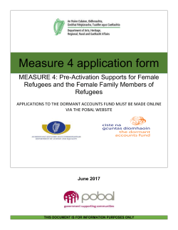 Measure 4 application form