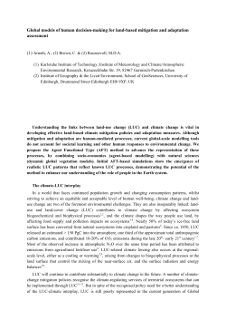 Global models of human decision-making for land-based