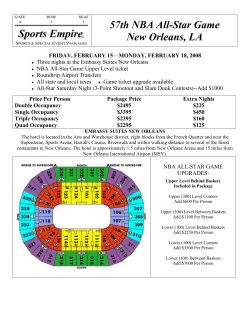 57th NBA All-Star Game New Orleans, LA