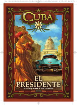 El Presidente - eggertspiele