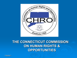 chro`s complaint process