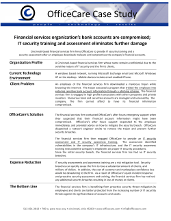 Cincinnati-Based Financial Services Firm