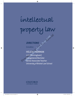 intellectual property law