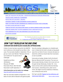 Don`t Get Tackled in the End Zone