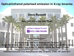 Optical/infrared polarised emission in X