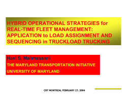 HYBRID OPERATIONAL STRATEGIES for REAL