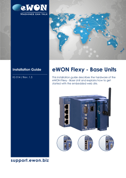 eWON Flexy - Base Units