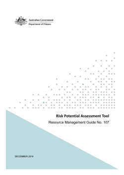 RMG 107 - Department of Finance