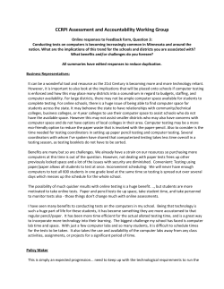 CCRPI Assessment and Accountability Working Group Online