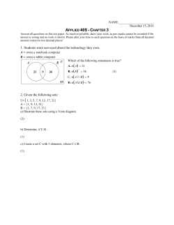 Applied 40S - Chapter 3 - Westgate Mennonite Collegiate