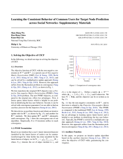 Learning the Consistent Behavior of Common Users for Target Node