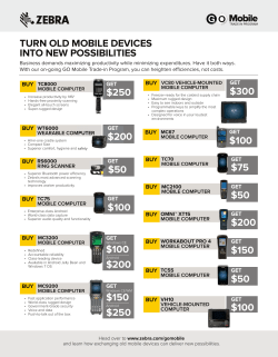 GO Mobile Overview Brochure