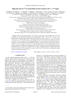High-spin states in 136La and possible structure - CSNSM