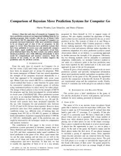Comparison of Bayesian Move Prediction Systems for Computer Go