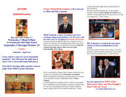 How Did You Hear About Victory Basketball Academy