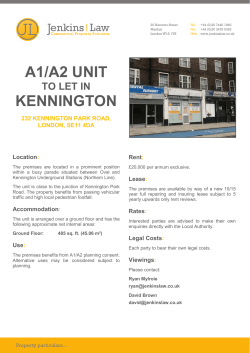 a1/a2 unit kennington