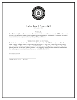 10.5 Senate Andre Board Games Bill