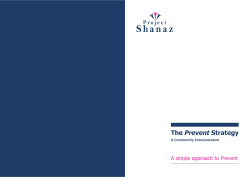 The Prevent Strategy - Bedfordshire Police