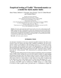 Empirical testing of Tsallis` Thermodynamics as a model for dark