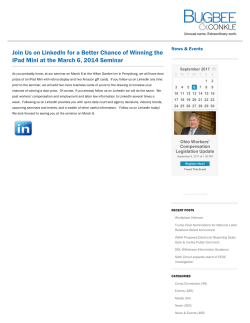 Join Us on LinkedIn for a Better Chance of Winning the IPad Mini at