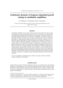 Evolutionary dynamics of frequency