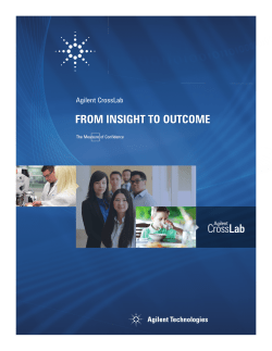 from insight to outcome