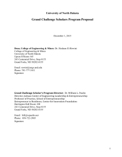 Operational Document - Grand Challenges for Engineering