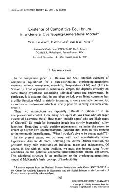 Existence of Competitive Equilibrium in a General
