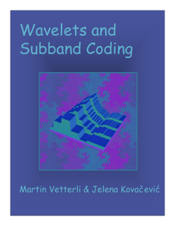 Manuscript - Wavelets and Subband Coding