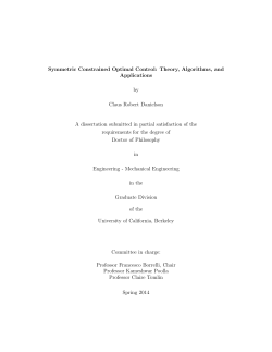 Symmetric Constrained Optimal Control: Theory, Algorithms, and