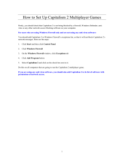 How to Set Up Capitalism 2 Multiplayer Games