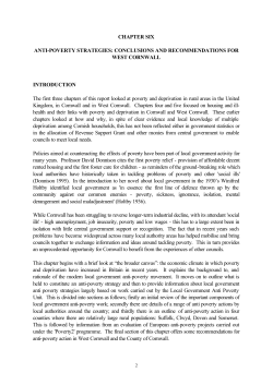 CHAPTER SIX ANTI-POVERTY STRATEGIES