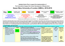 2016 Action Plan - Centre for Academic and Professional