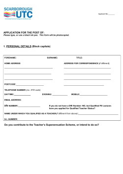 for disabled candidates only