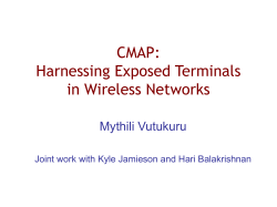CMAP: Harnessing exposed terminals in