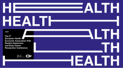 The 4th European Health Economic Association PhD