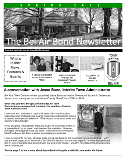 Bond Spring 2015.pages