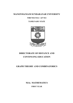 Graph Theory and Combinatorics
