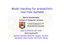 Model checking for probability and time: from theory to practice