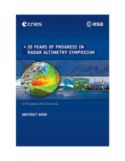 20 Years of Progress in Radar Altimetry